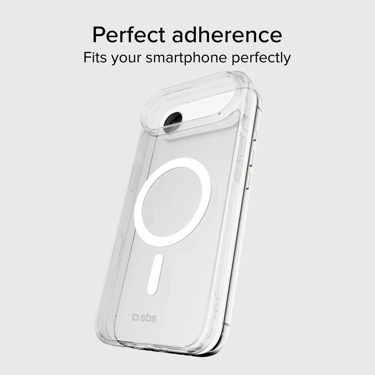 SBS iPhone Air Handyhülle Transparent MagSafe TPU+PC