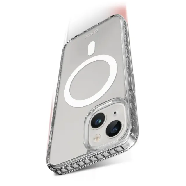 SBS Extreme Mag Hülle iPhone 15 transparent MagSafe