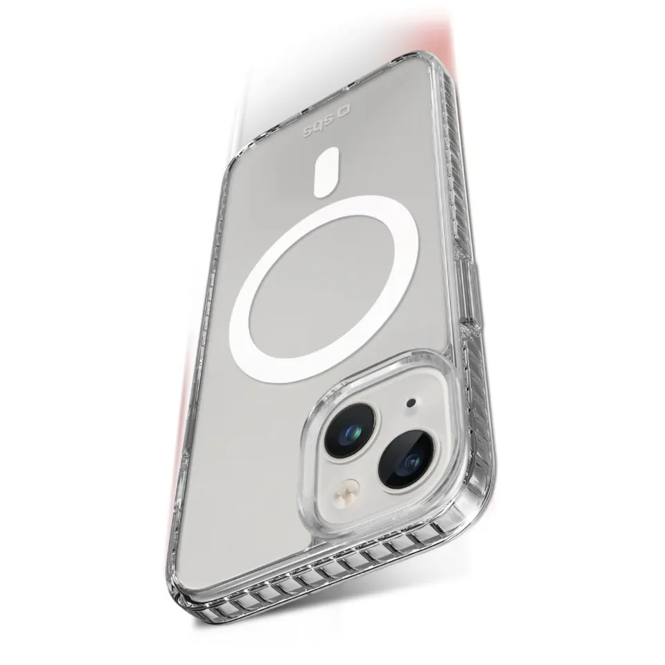 SBS Extreme Mag Hülle iPhone 15 transparent MagSafe