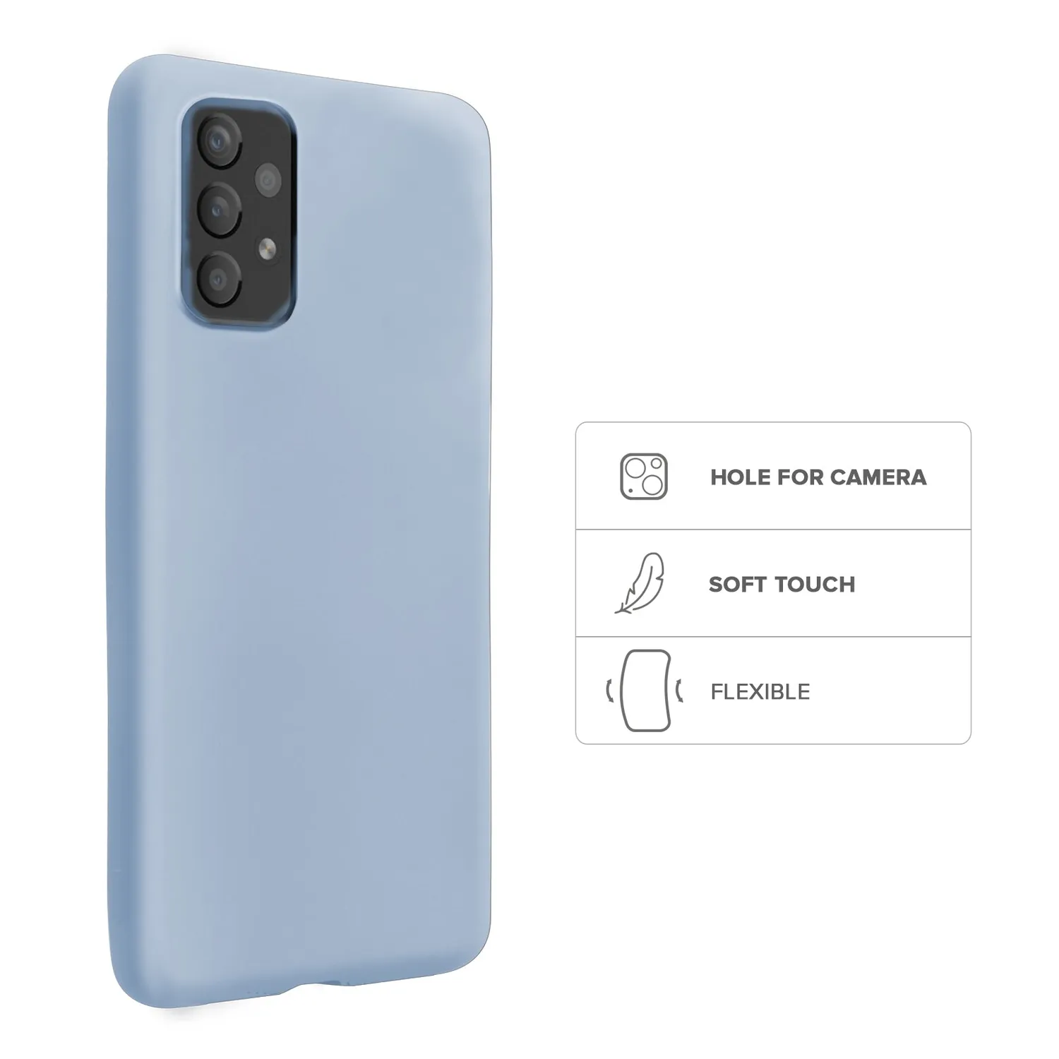SBS Rainbow Handyhülle Samsung Galaxy A53 Acid Green
