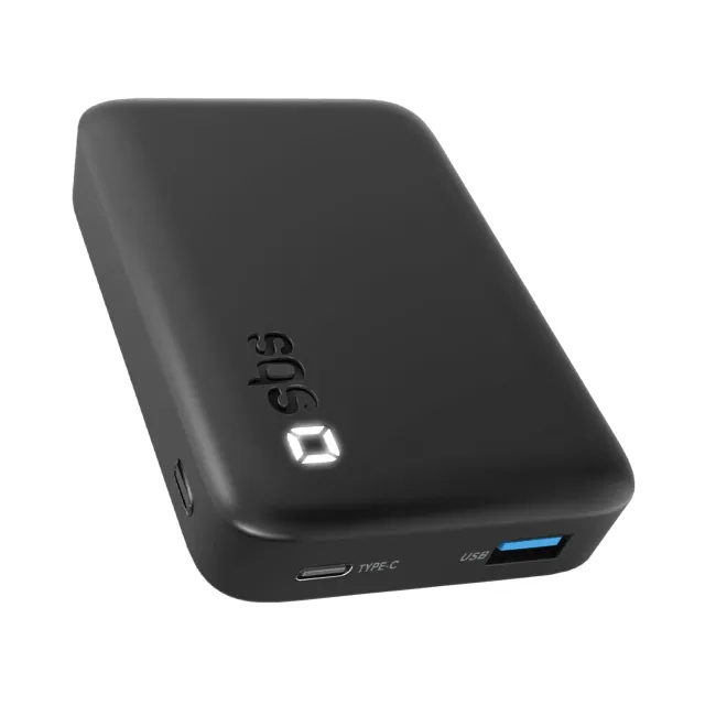 SBS High Density 10000 mAh Powerbank kompakt USB-C