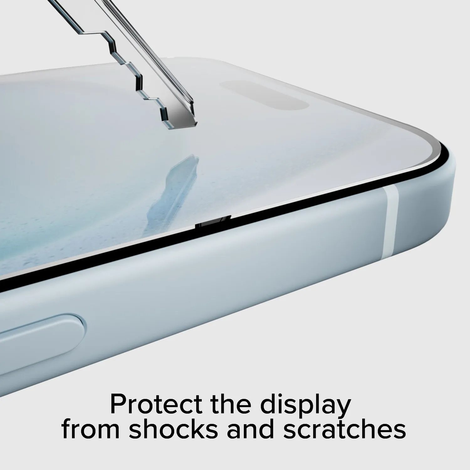 SBS Panzerglas iPhone 15 Plus Displayschutz transparent stoßfest