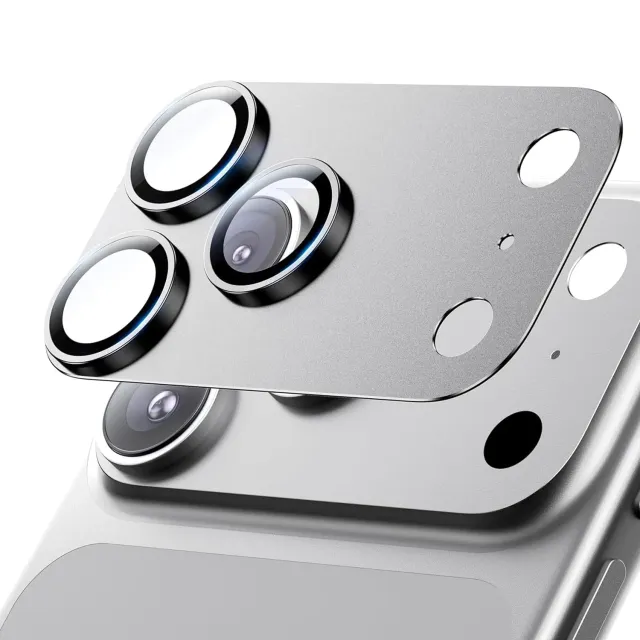 arktis CamShield iPhone 17 Pro Kameraschutz Schwarz Aluminium