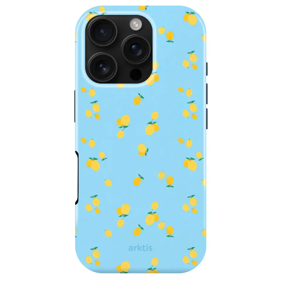 arktis iPhone 16 Pro Max Hülle Summer Lemon MagSafe
