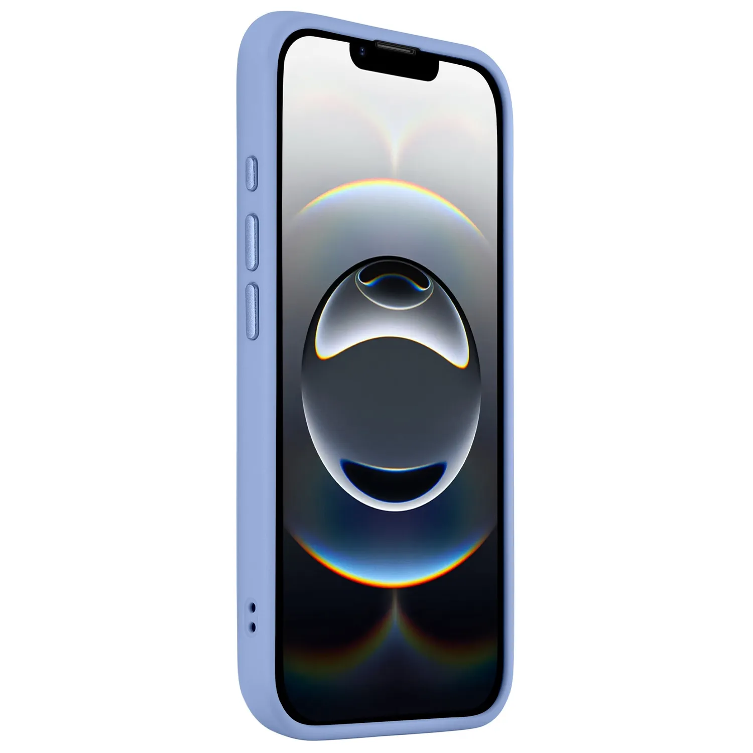 arktis Solid iPhone 17e Hülle Pastellblau matt