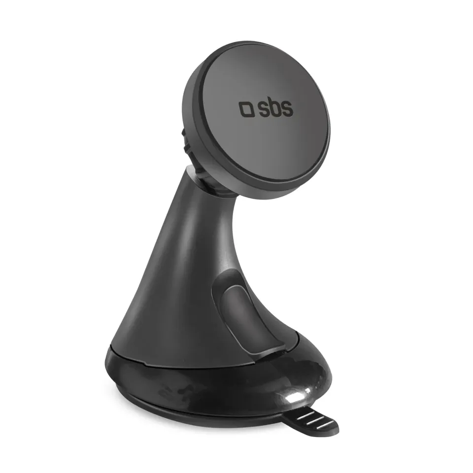 SBS Wide Magnet Autohalter Saugnapf 360° schwarz