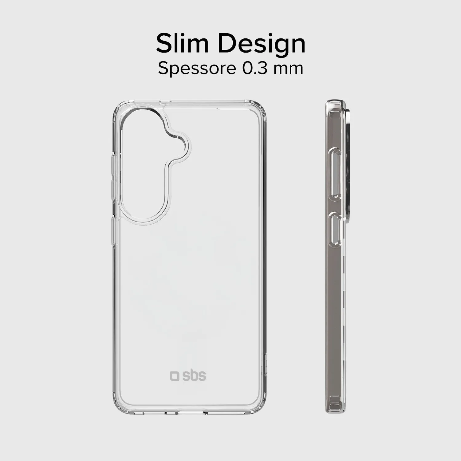 SBS Skinny Samsung S26 Hülle Transparent