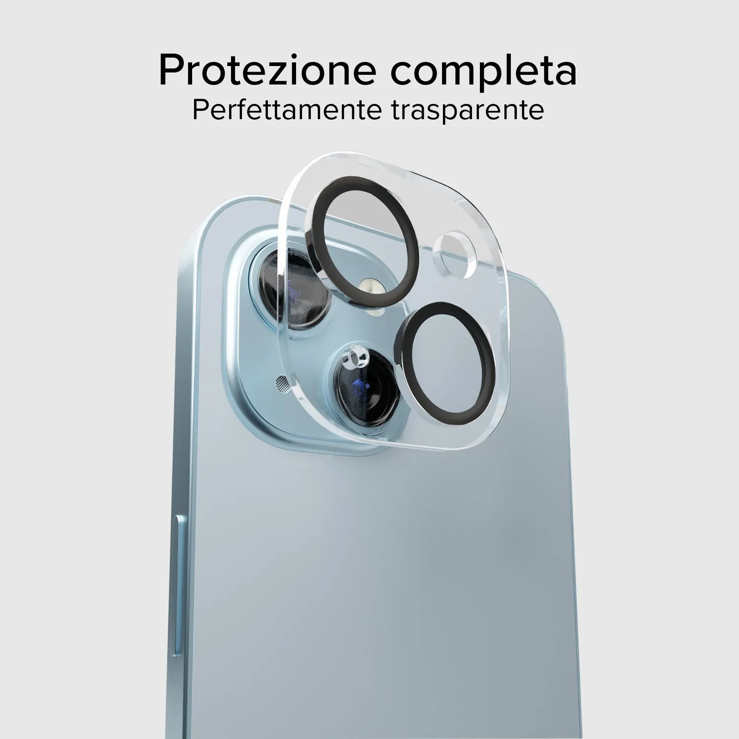 SBS Kameraschutz iPhone 15/15 Plus transparent Glas