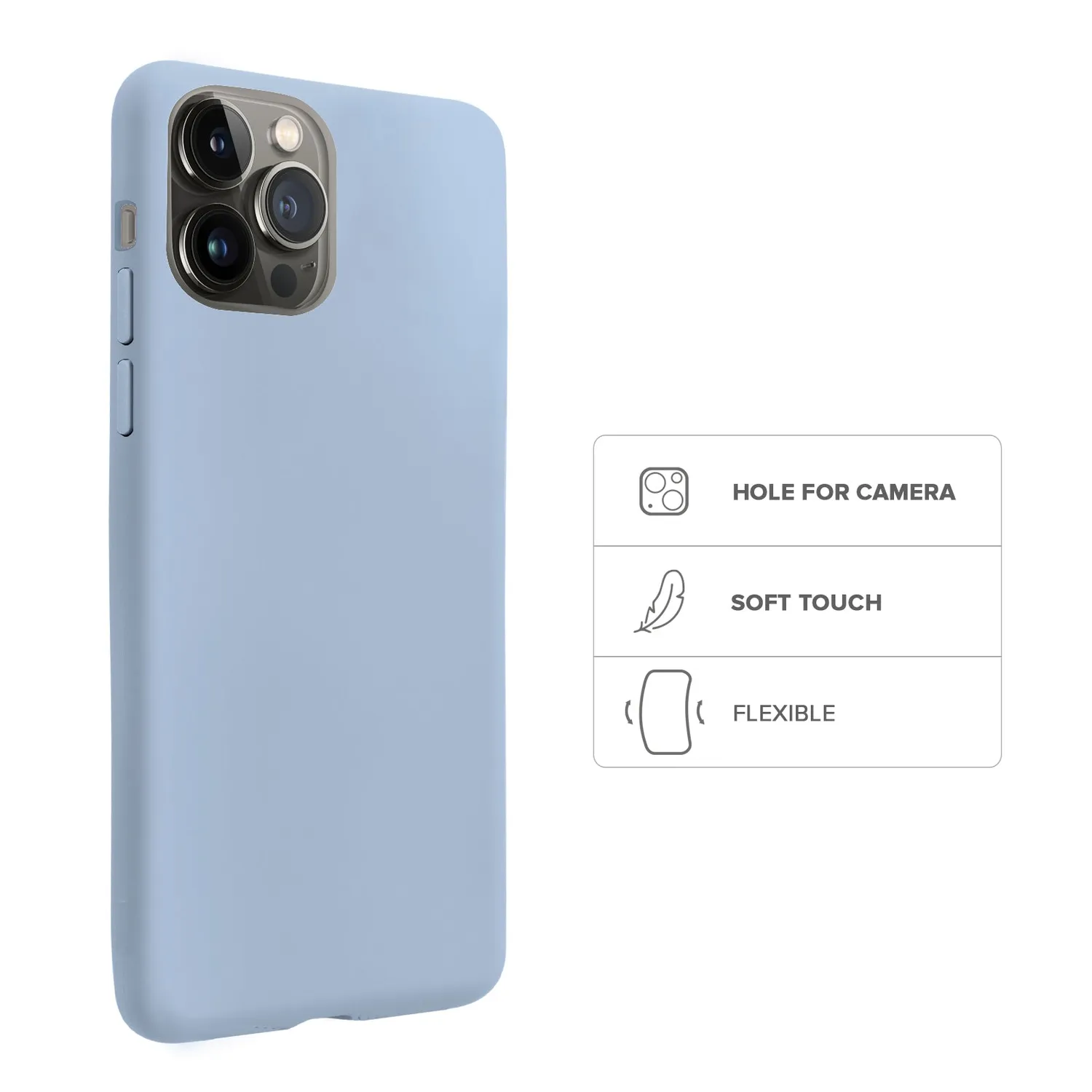 SBS Rainbow Handyhülle iPhone 13 Pro TPU Bunt Dünn