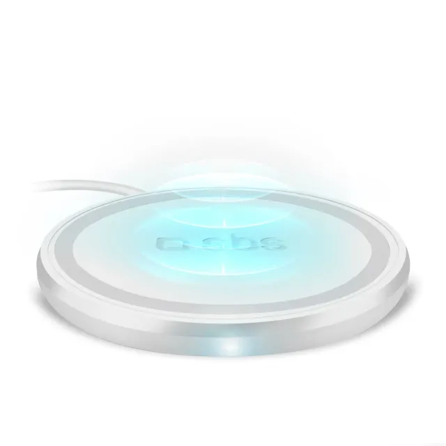 SBS Qi Wireless Charger Ladestation 15 Watt Schwarz