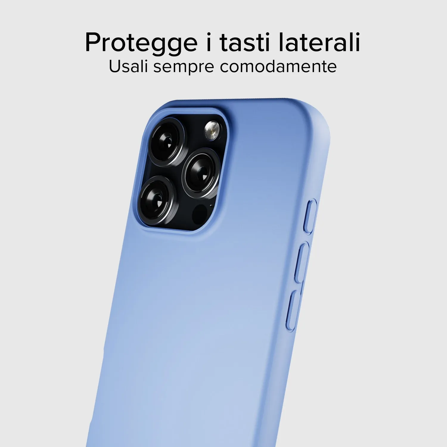 SBS Instinct iPhone 16 Pro Hülle TPU Mikrofaser wireless
