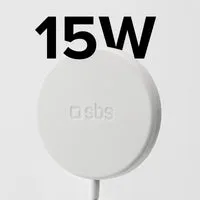 SBS Wireless Charger magnetisch 15W MagSafe Qi