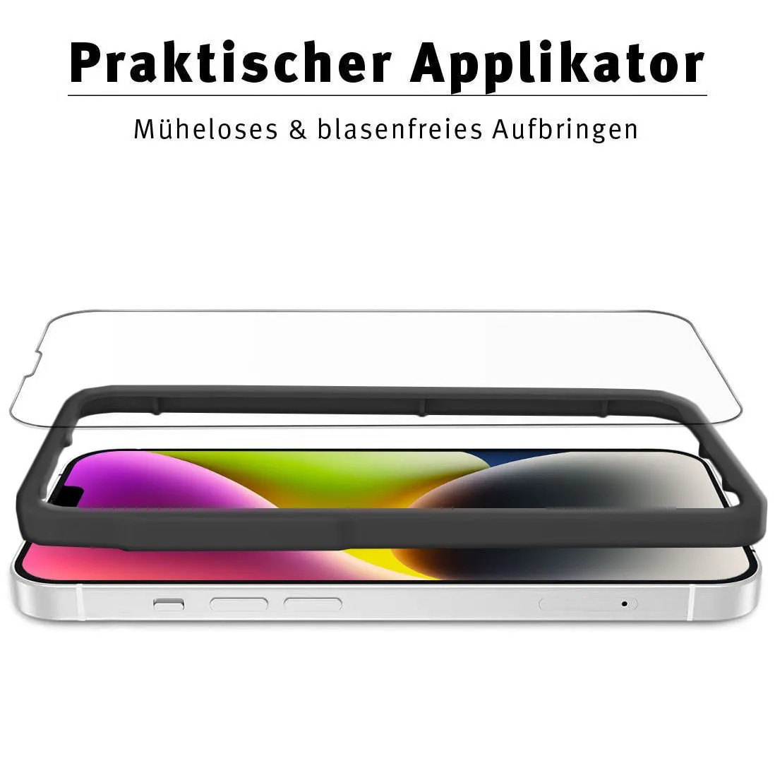 arktis iPhone 14 Plus Panzerglas Displayschutz 9H
