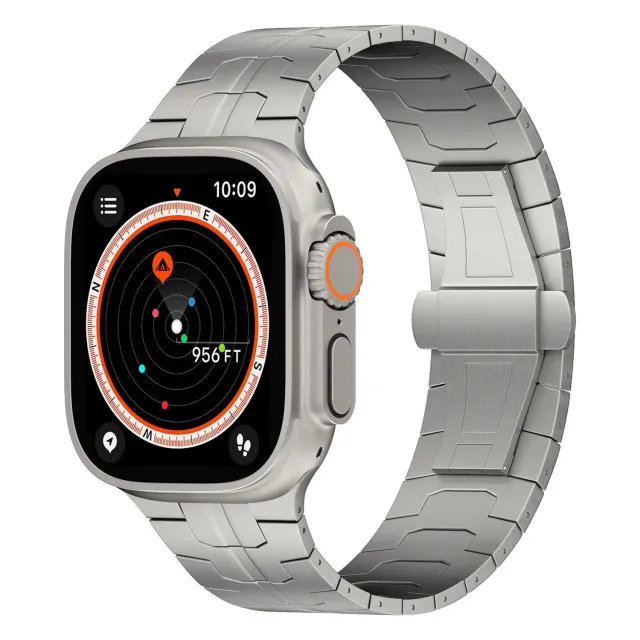 arktisband Titan Aviato Edition Apple Watch Armband Natur Ultra
