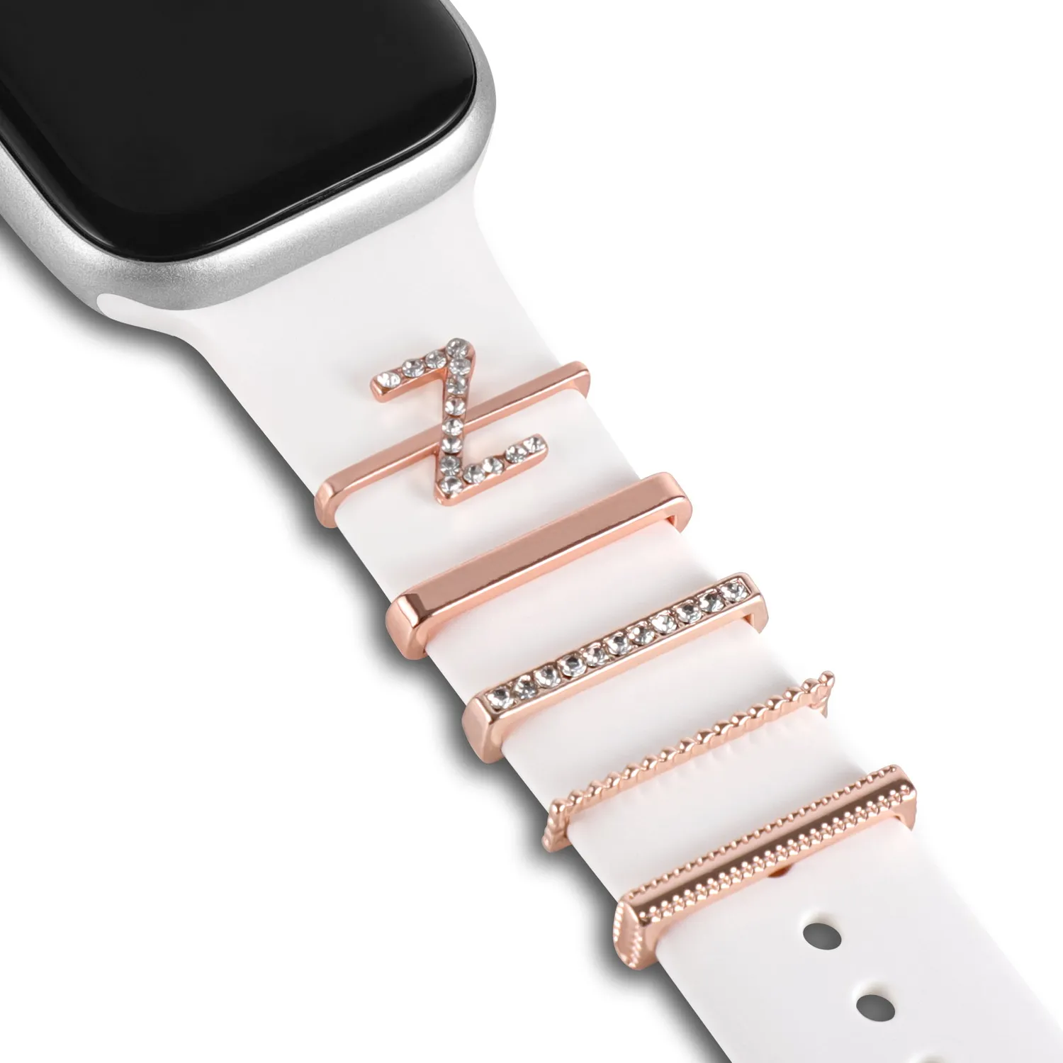 arktisband Buchstabe Z Apple Watch Charm Edelstahl