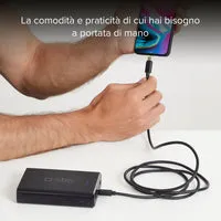 SBS USB-C 3.1 Kabel 150 cm 60W Power Delivery schwarz