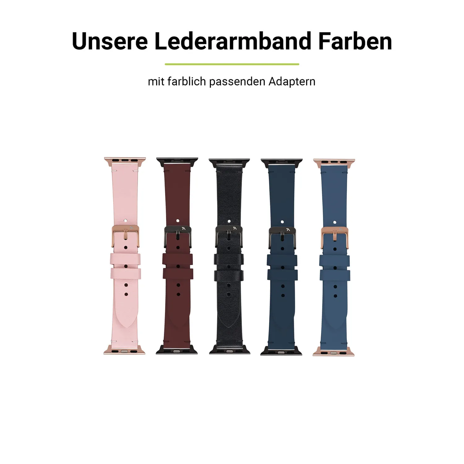 Artwizz WatchBand Leather Apple Watch Lederarmband braun