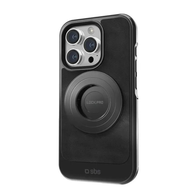 SBS LockPro iPhone 15 Pro Max Hülle schwarz MagSafe