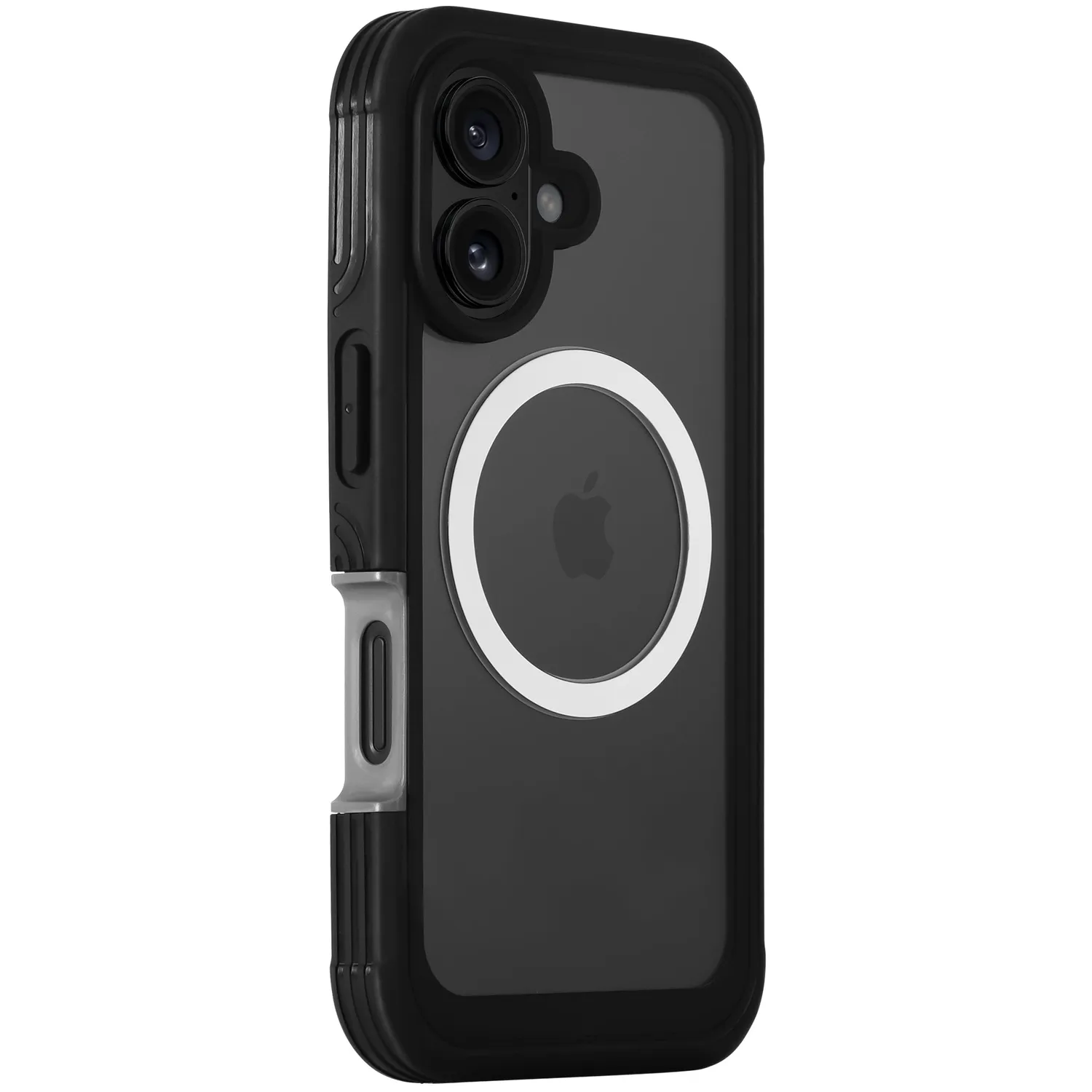arktis Defender iPhone 16 Hülle transparent MagSafe