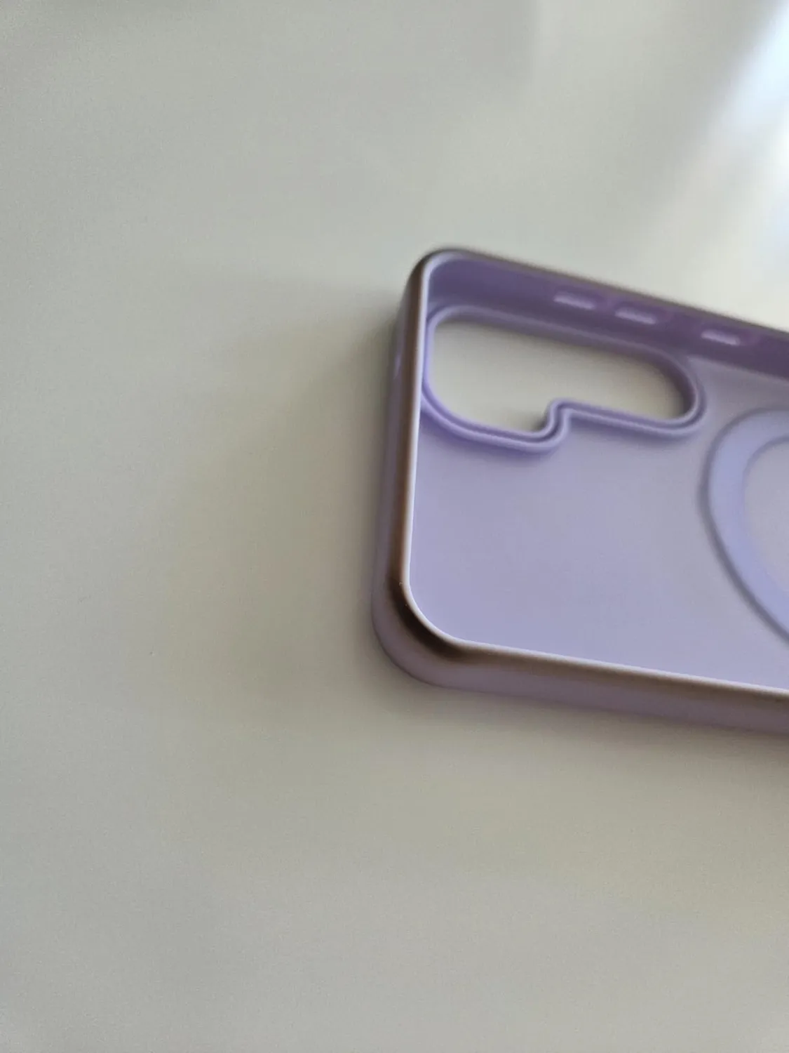 EAZY CASE Galaxy S24 Qi Charging Hülle Ring Grau
