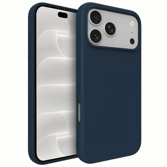 arktis iPhone 18 Pro Silikon Case MagSafe Mitternacht