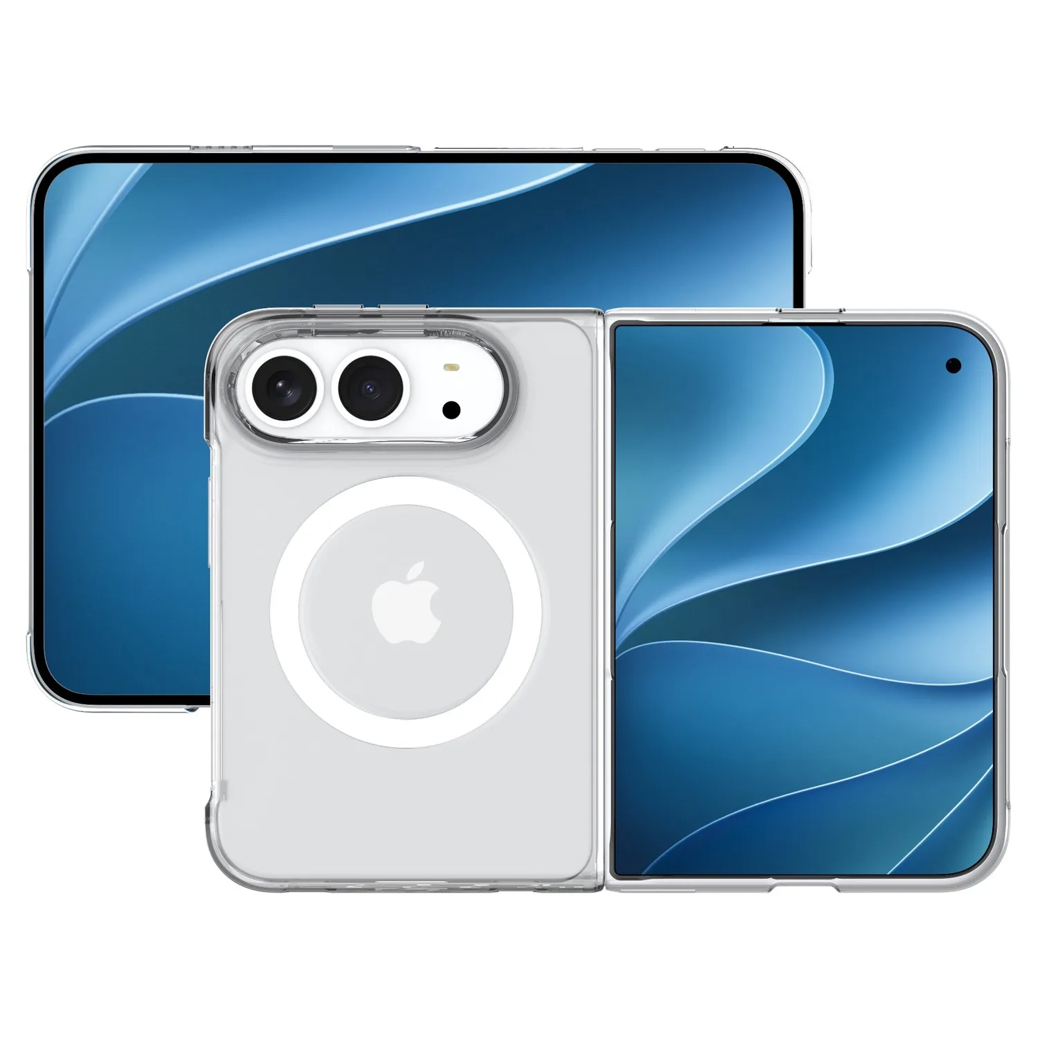 arktis Duo Clear iPhone Hülle transparent MagSafe