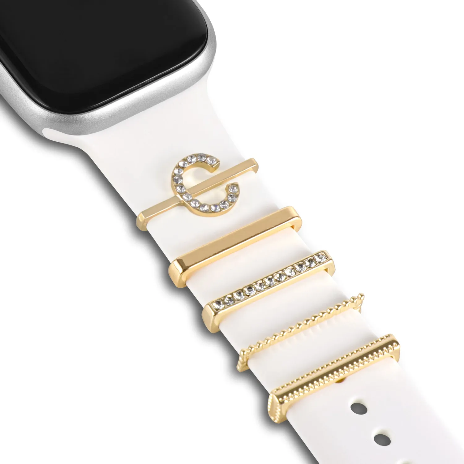 arktisband Buchstabe C Apple Watch Charm Initial