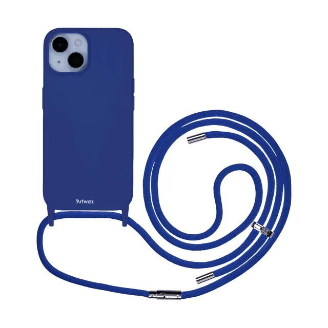 Artwizz HangOn Silicone+CHARGE iPhone 15 Handykette MagSafe
