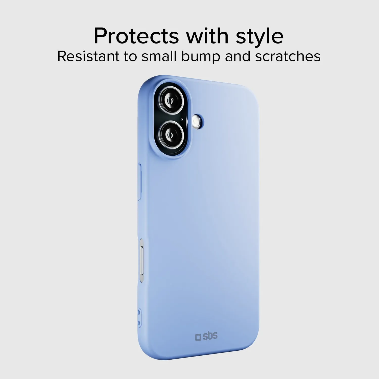 SBS Instinct TPU Handyhülle für iPhone 16 Plus Blau