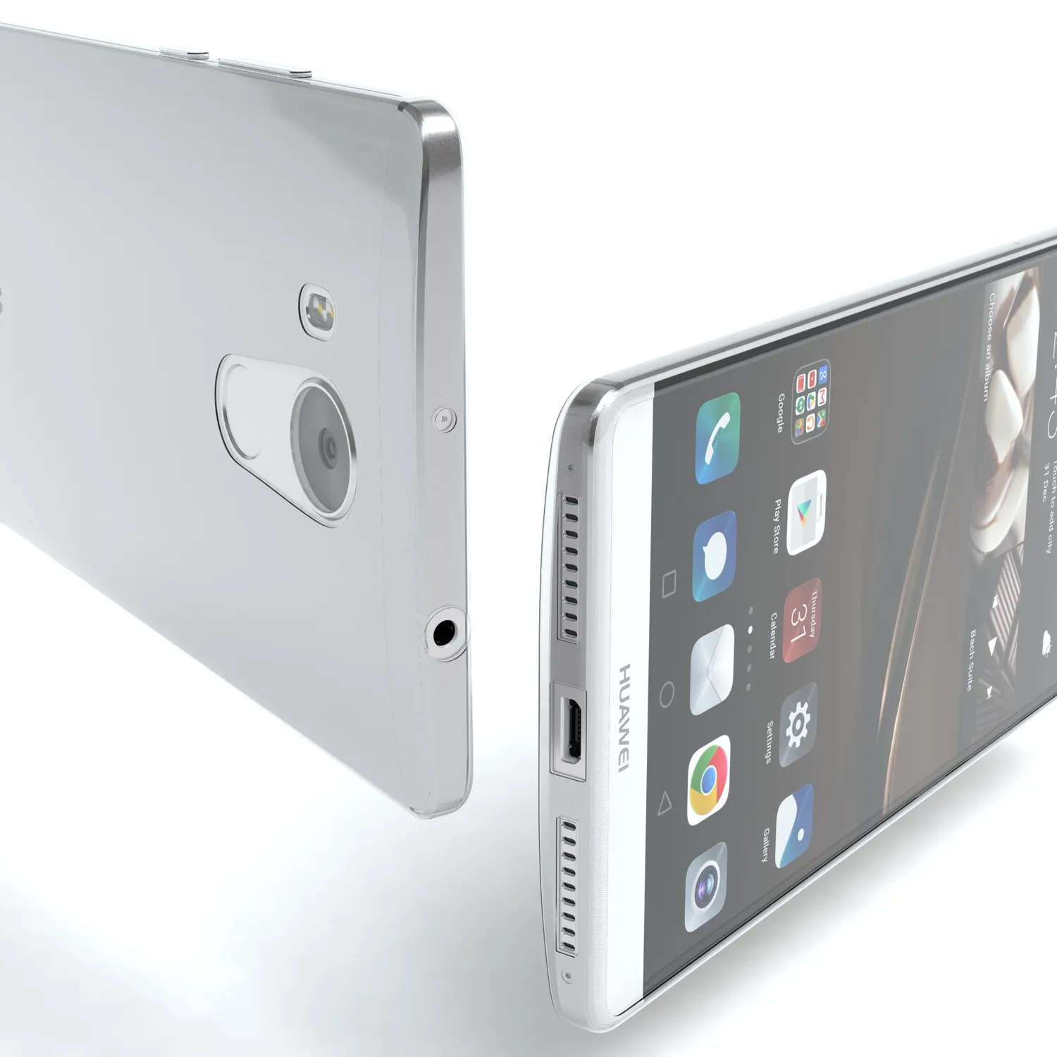 EAZY CASE Huawei Mate 8 Silikonhülle Transparent