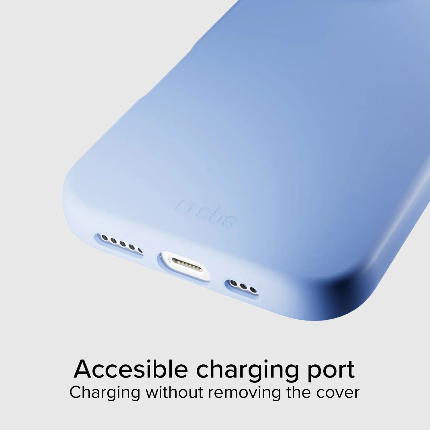 SBS Instinct iPhone 16 Pro Hülle TPU Mikrofaser wireless