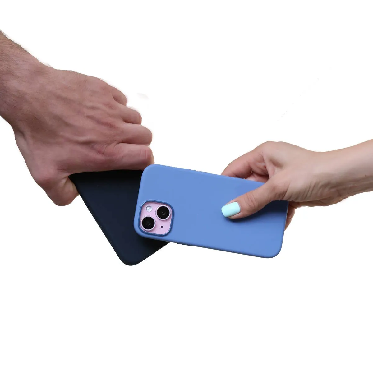 Artwizz NFC Smart Case iPhone 15 Silikonhülle NFC