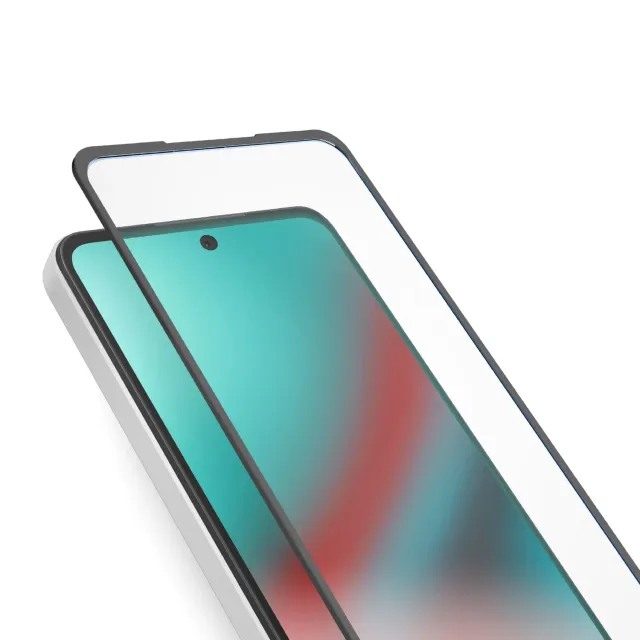 SBS Full Cover Panzerglas Oppo A79 Displayschutz schwarz