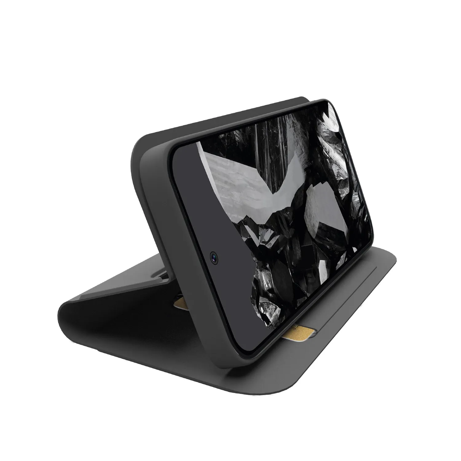 SBS Wallet Smooth Pixel 9/9 Pro Handyhülle Schwarz Soft-Touch
