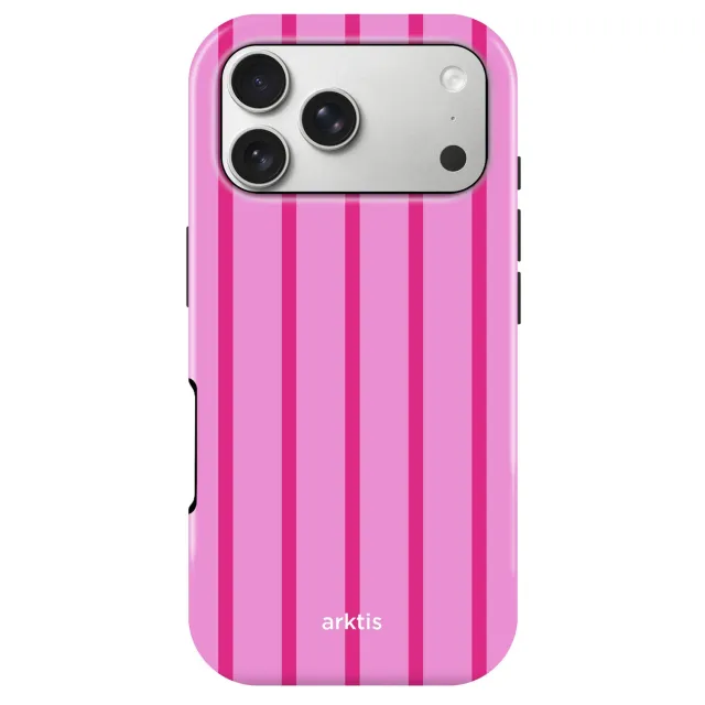 arktis Lady Stripes iPhone 17 Pro Max Hülle MagSafe