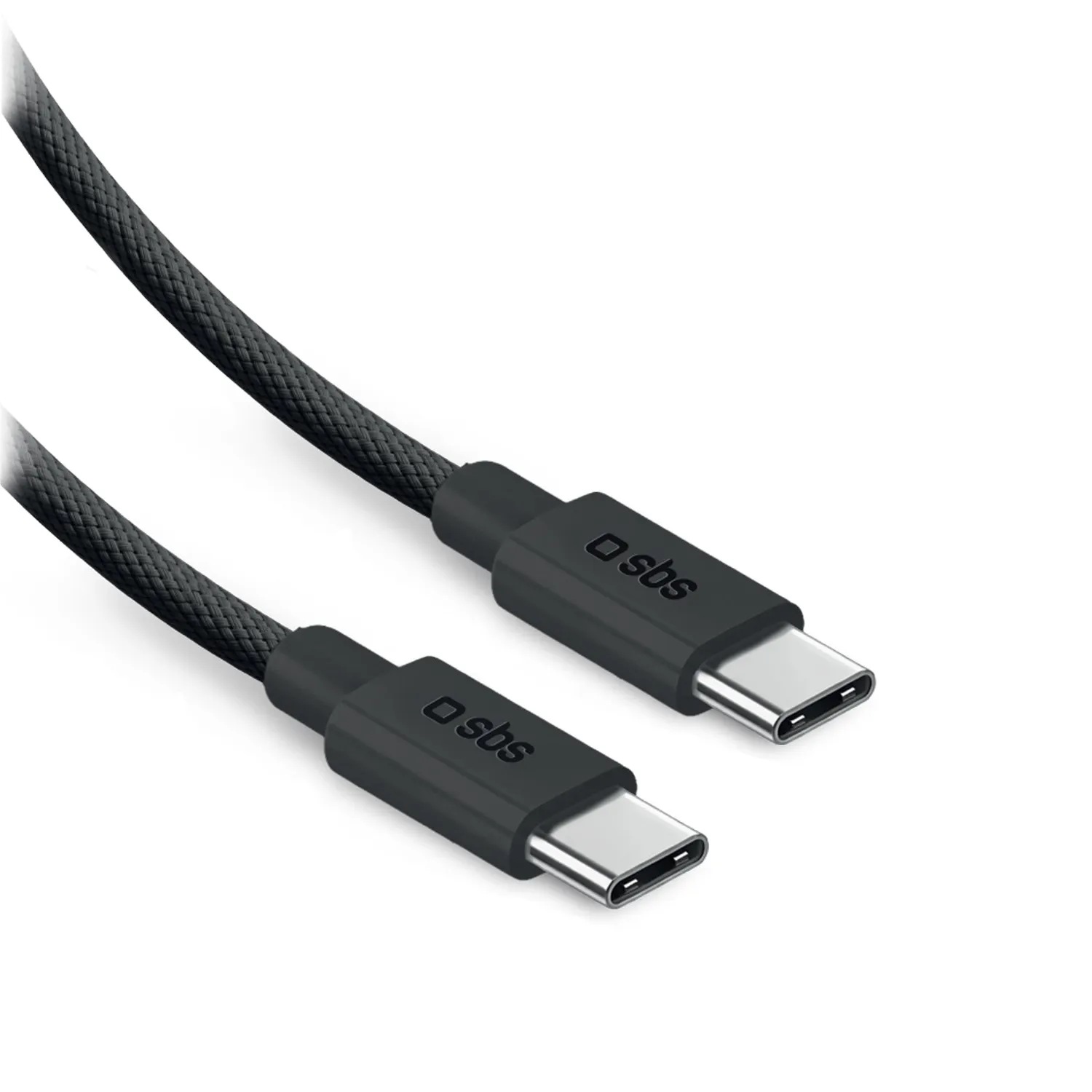 SBS USB-C Kabel 240W 2m Nylon Datenkabel