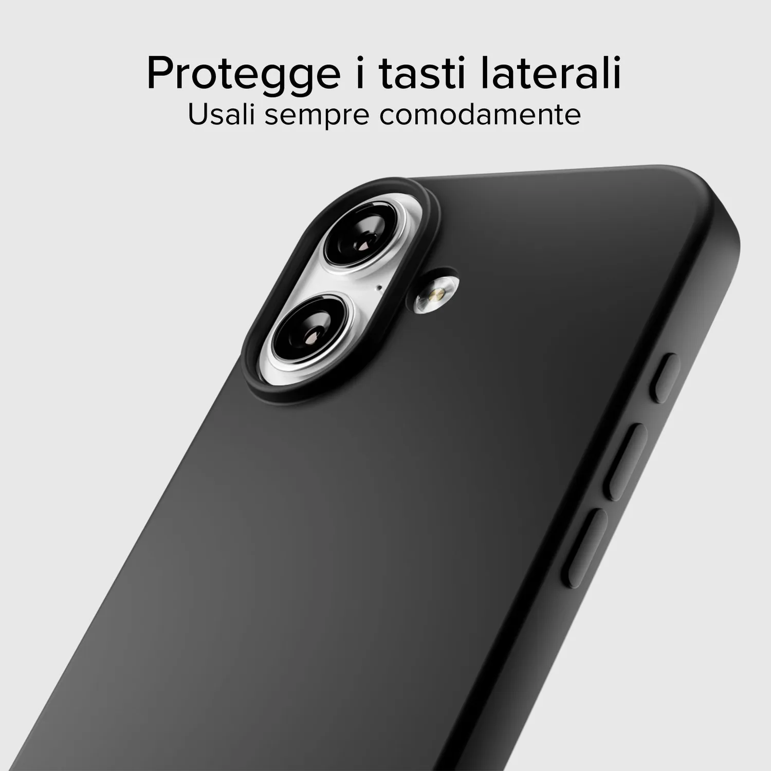 SBS Instinct iPhone 17 Hülle Schwarz