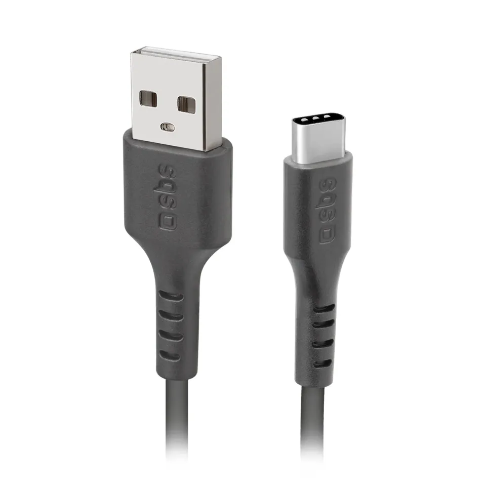 SBS USB-C Ladekabel 3m Datenkabel Schwarz