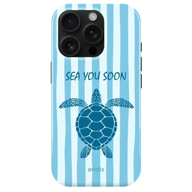 arktis iPhone 15 Pro Sea You Hülle MagSafe Print