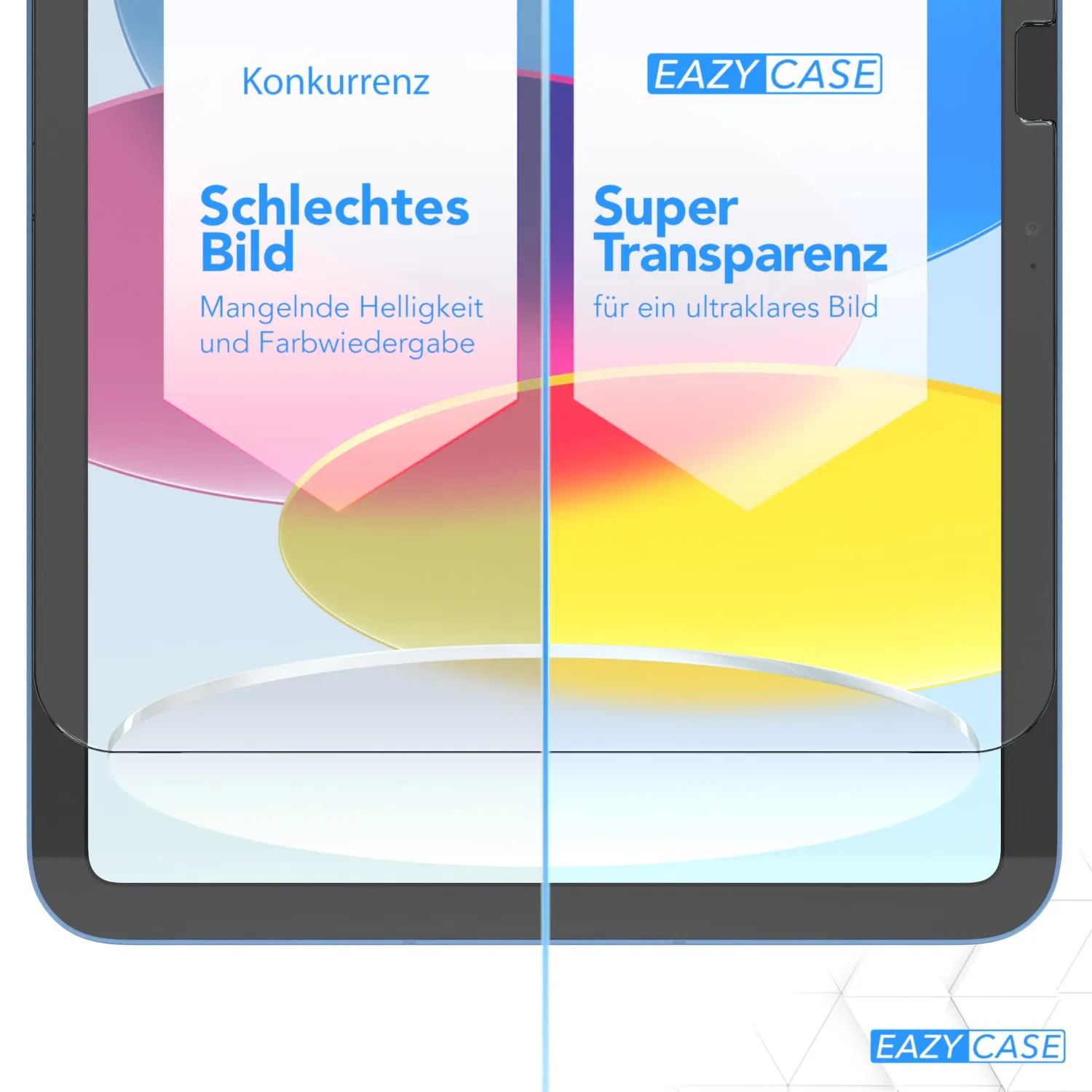 EAZY CASE Schutzglas iPad 11 2025 11 Zoll 9H klar