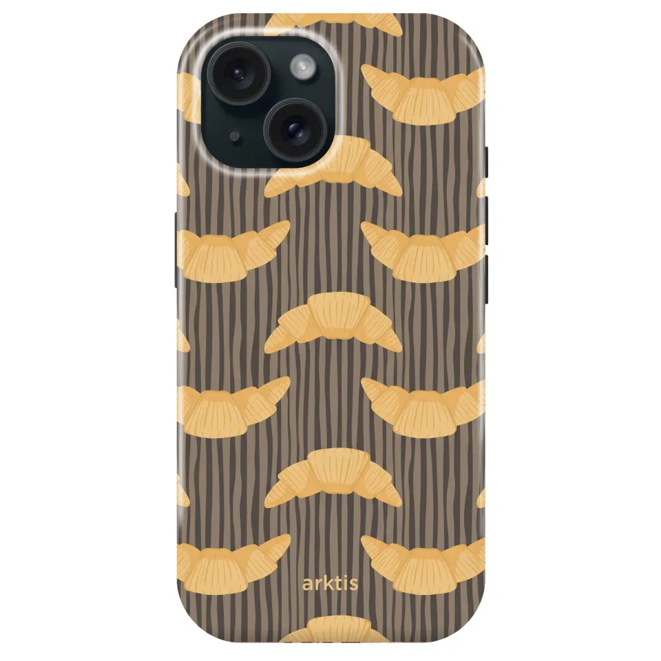 arktis French Breakfast iPhone 14 Hülle MagSafe Print