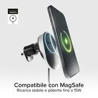 SBS Handyhalterung Auto MagSafe 15W Lüftung
