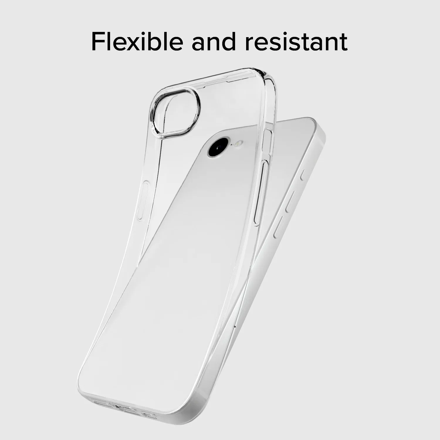 SBS Skinny iPhone 16e/17e Hülle transparent