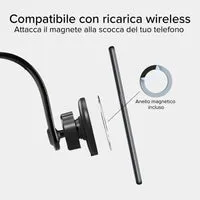 SBS Magnet Autohalterung Wireless 15W Saugnapf
