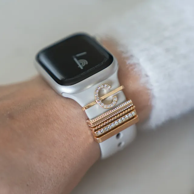 arktisband Buchstabe C Apple Watch Charm Initial