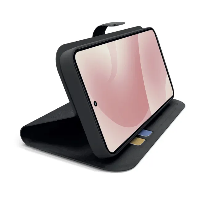 SBS Wallet Smooth Samsung S26 Bookcover schwarz Kartenfach