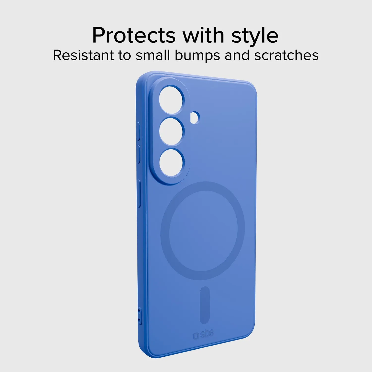 SBS Instinct Mag Samsung S26 Handyhülle Blau magnetisch