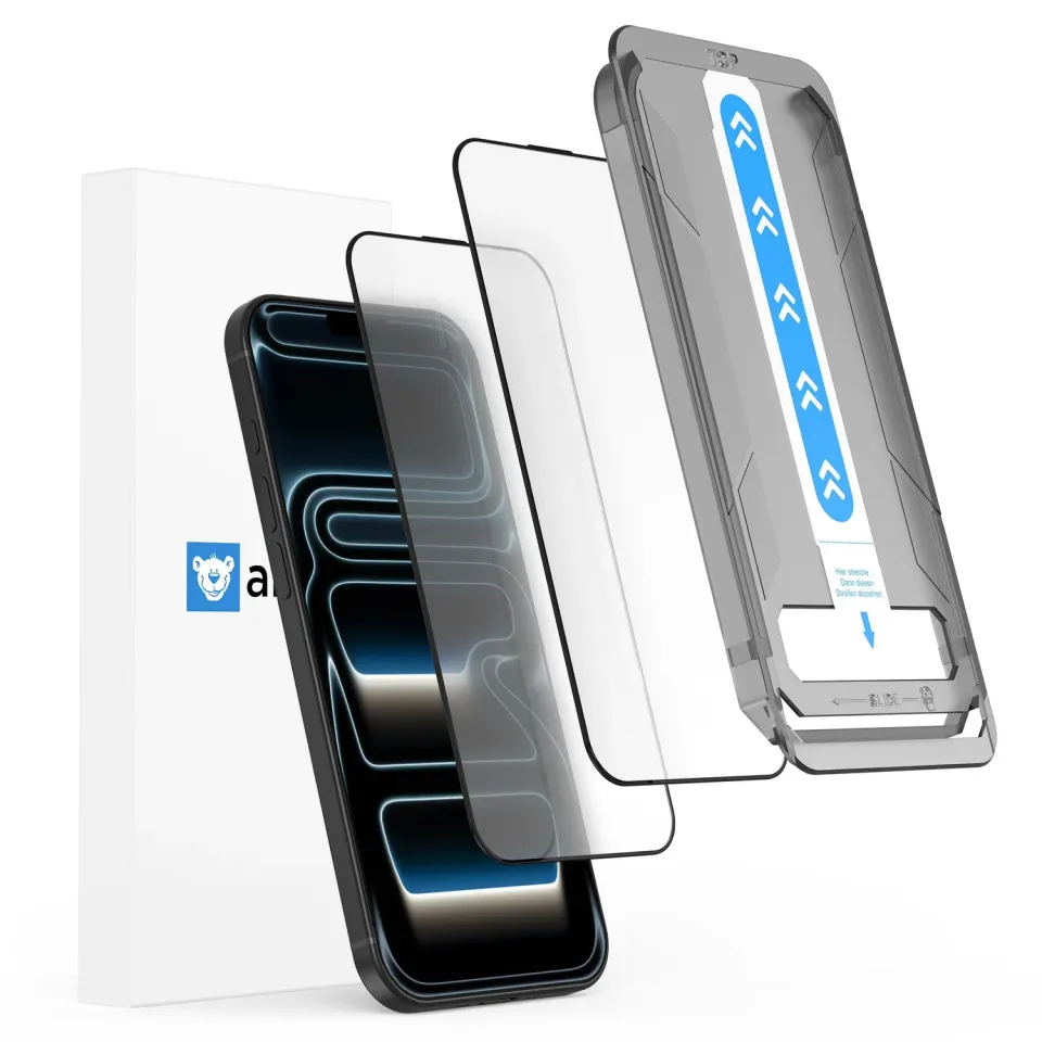 arktis Matt iPhone 18 Pro Panzerglas 2 Stück