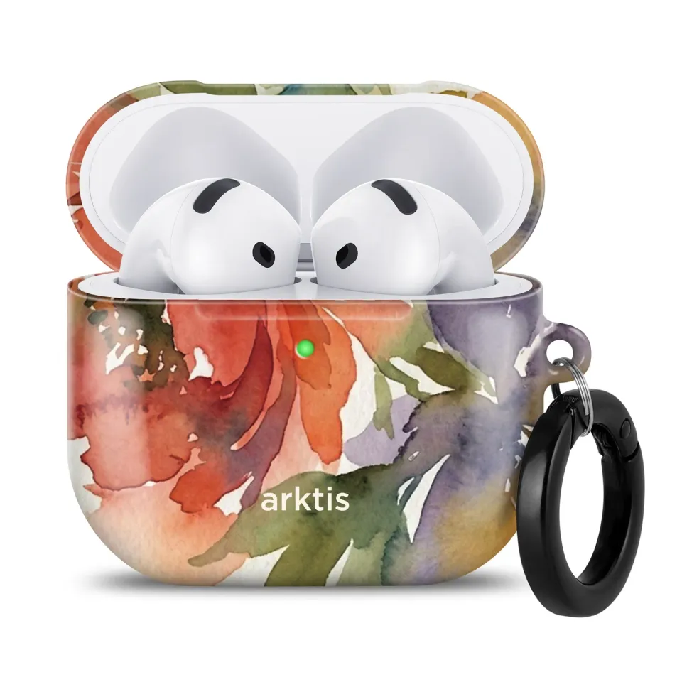 arktis AirPods 4 Floral Hülle Case mit Print