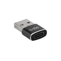 SBS USB-zu-USB-C Adapter Laden und Daten kompakt